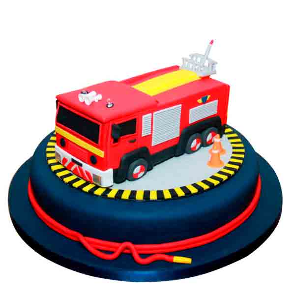 Детский торт Пожарнику