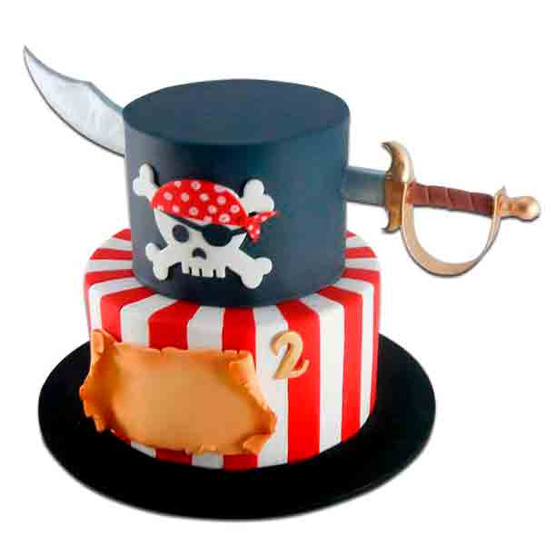 Детский торт Пиратский