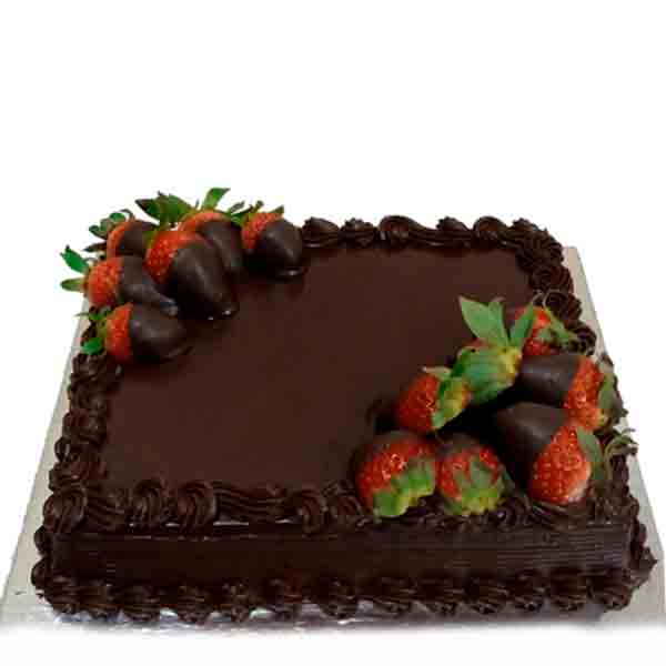 Ягодный торт Черный Шоколад