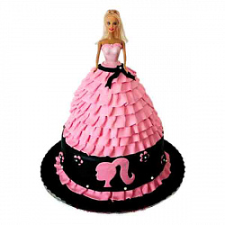 Детский торт Кукла в Пышном Платье