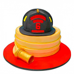 Детский торт Юный Пожарник
