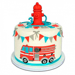 Детский торт Пожарный Кран