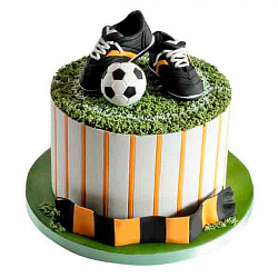 Детский торт Любителю Футбола