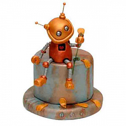 Детский торт Медный Робот